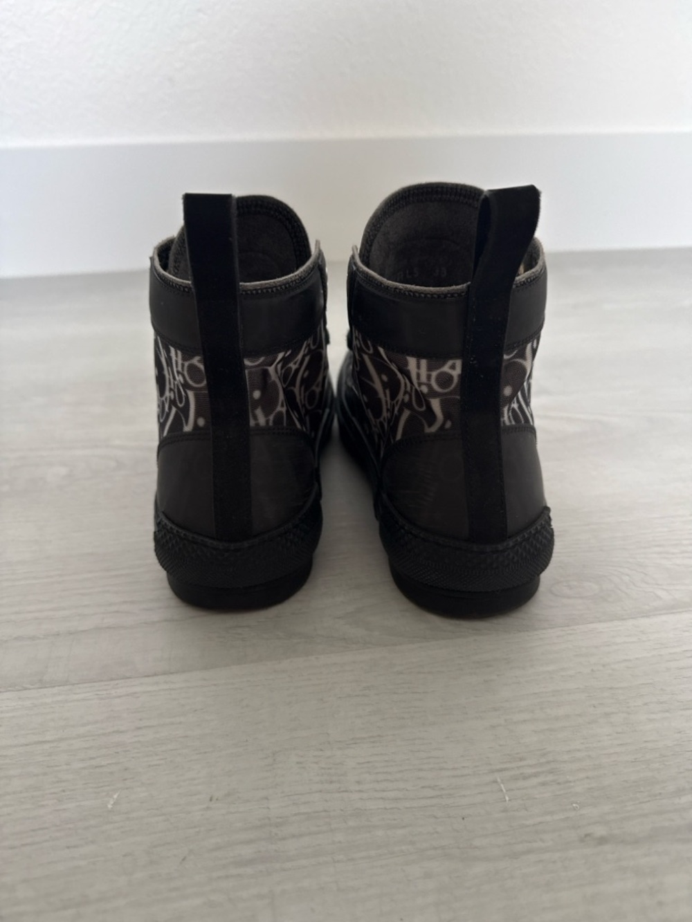 B23 League High-Top Sneaker Black Dior Oblique Canvas - Picture 5 of 7